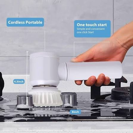 5-In-1 Handheld Electric Cleaning Brush
